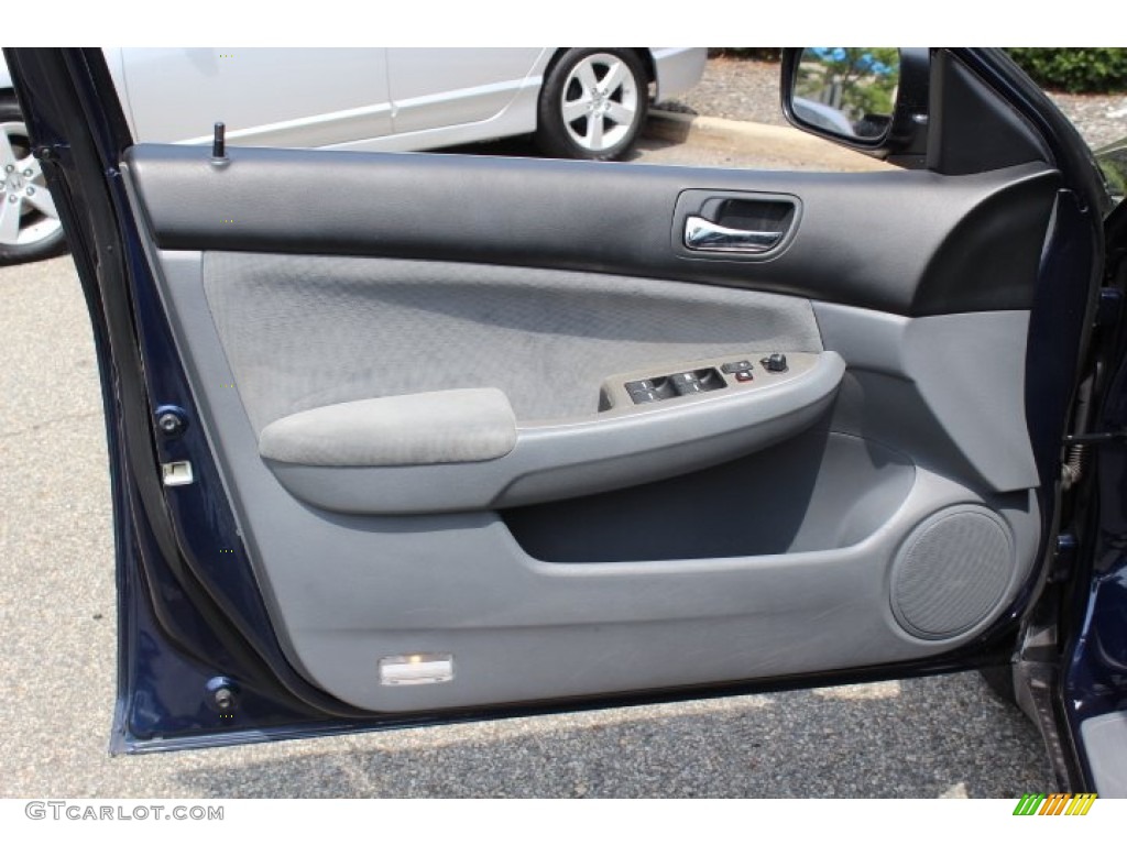 2006 Accord EX Sedan - Royal Blue Pearl / Gray photo #9