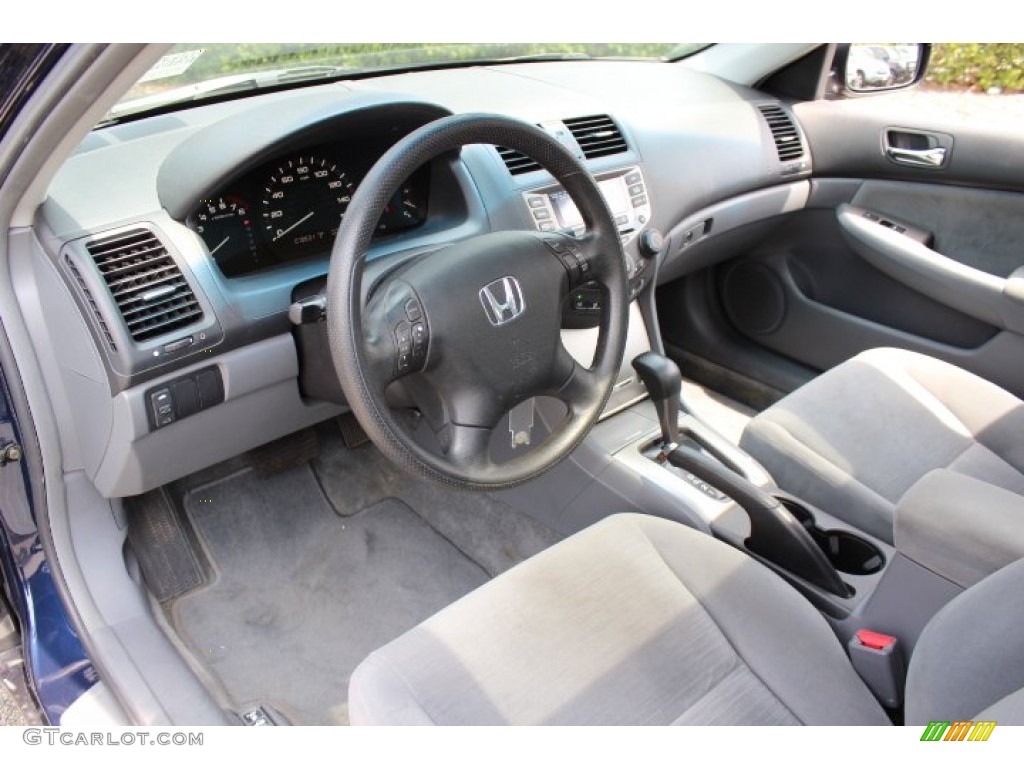 2006 Accord EX Sedan - Royal Blue Pearl / Gray photo #10