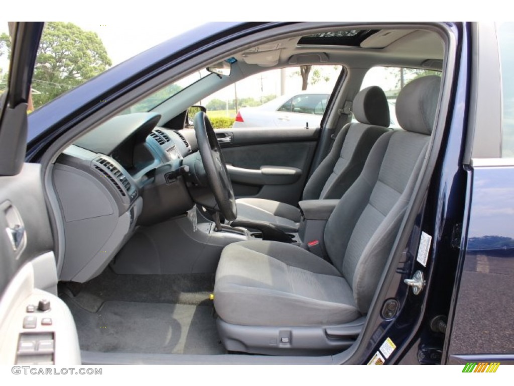 2006 Accord EX Sedan - Royal Blue Pearl / Gray photo #11