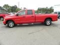 2005 Flame Red Dodge Ram 2500 Laramie Quad Cab  photo #2