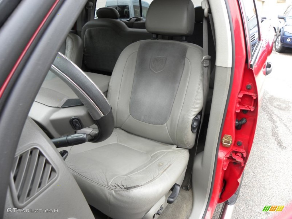 2005 Dodge Ram 2500 Laramie Quad Cab Front Seat Photo #69118268