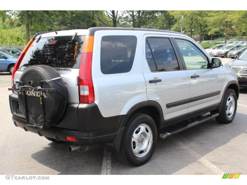 2002 CR-V LX 4WD - Satin Silver Metallic / Black photo #5