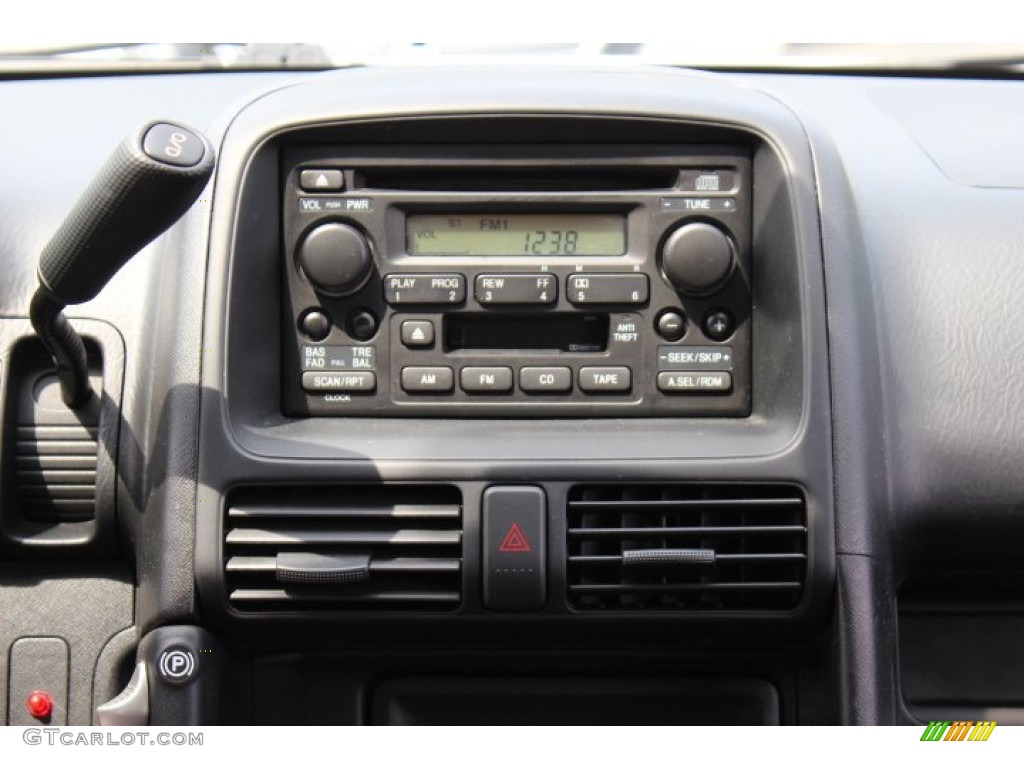 2002 CR-V LX 4WD - Satin Silver Metallic / Black photo #14
