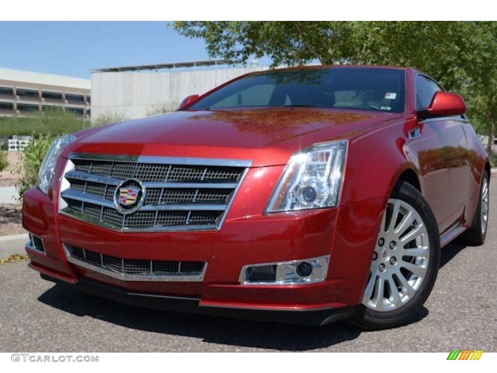 Crystal Red Tintcoat Cadillac CTS