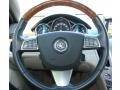 Cashmere/Cocoa 2011 Cadillac CTS Coupe Steering Wheel