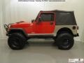 2004 Flame Red Jeep Wrangler X 4x4  photo #5