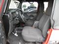2004 Flame Red Jeep Wrangler X 4x4  photo #7