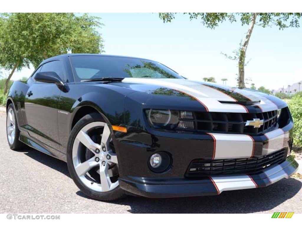 Black 2010 Chevrolet Camaro SS/RS Coupe Exterior Photo #69119393