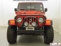 2004 Flame Red Jeep Wrangler X 4x4  photo #21