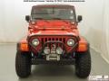 2004 Flame Red Jeep Wrangler X 4x4  photo #22