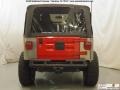 2004 Flame Red Jeep Wrangler X 4x4  photo #23