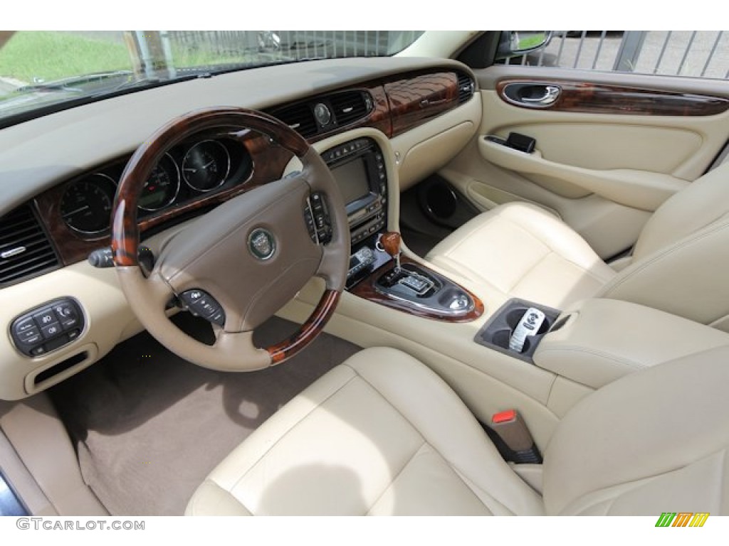 Champagne Interior 2006 Jaguar XJ XJ8 Photo #69119609