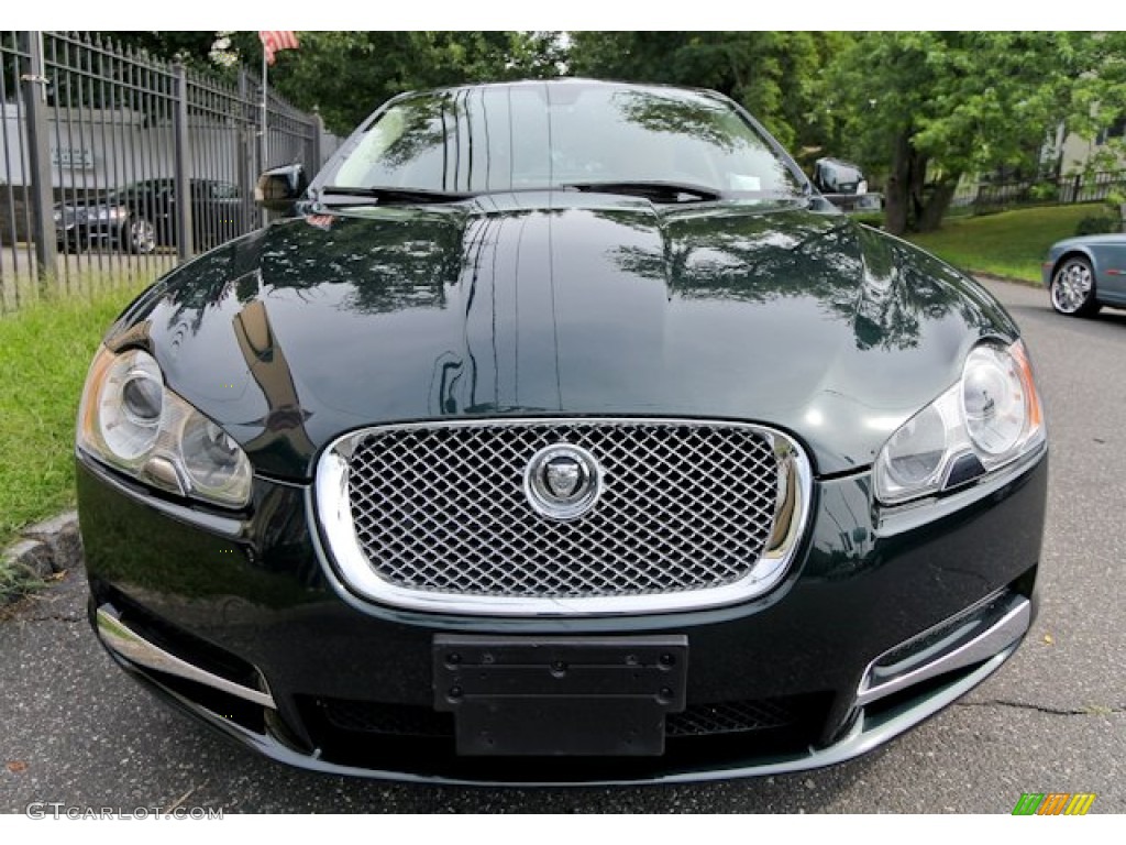 Botanical Green Metallic 2009 Jaguar XF Luxury Exterior Photo #69119969
