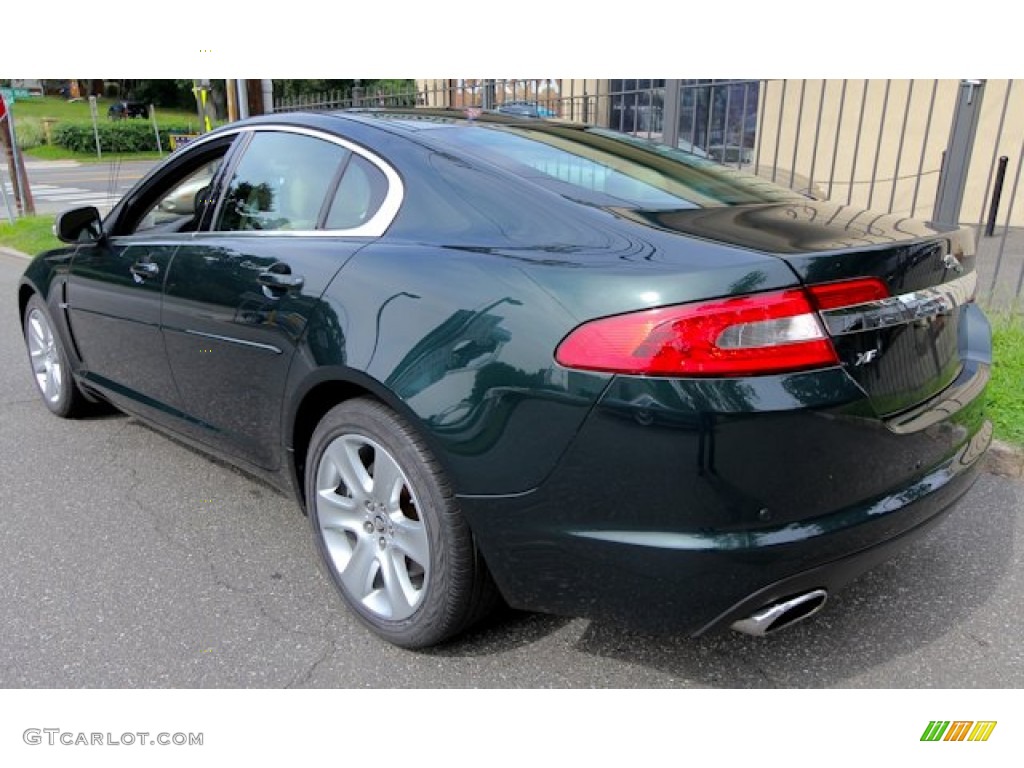 Botanical Green Metallic 2009 Jaguar XF Luxury Exterior Photo #69119987