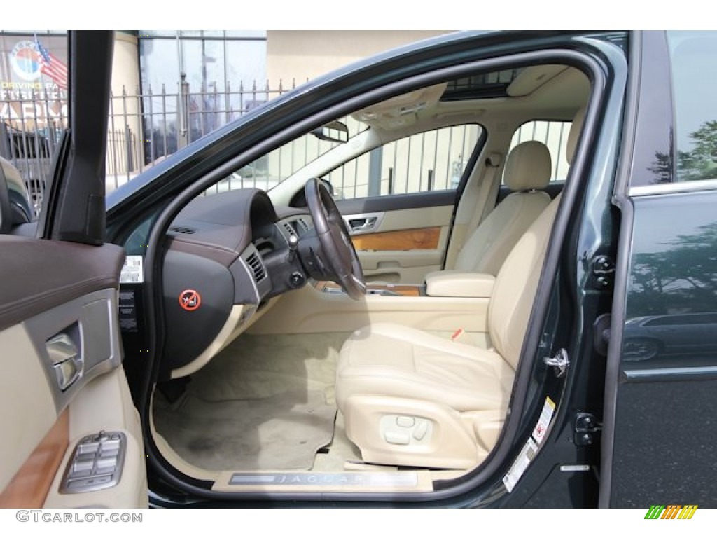 2009 Jaguar XF Luxury Front Seat Photo #69120104