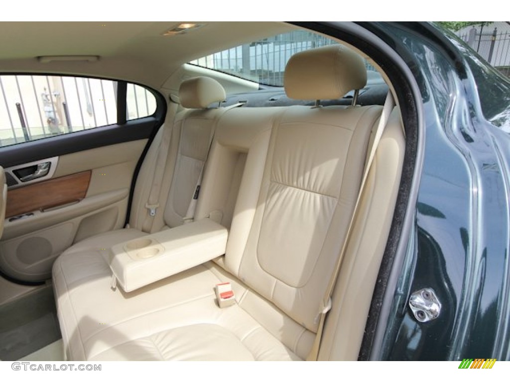 2009 Jaguar XF Luxury Rear Seat Photo #69120140