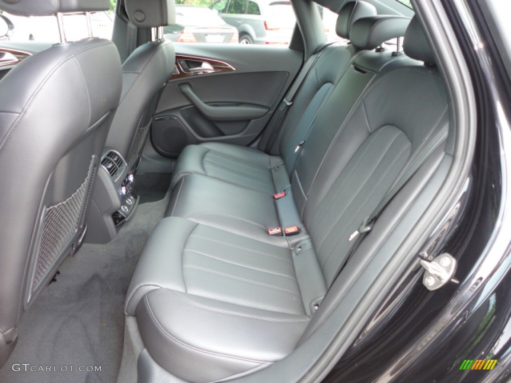 2013 Audi A6 3.0T quattro Sedan Rear Seat Photo #69120152