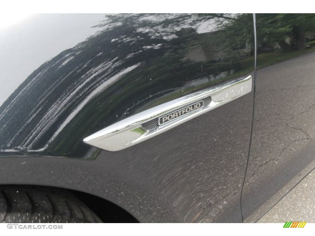 2012 XJ XJL Portfolio - Midnight Black / London Tan/Jet photo #9