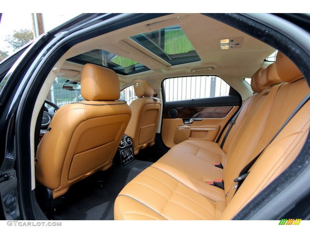 2012 XJ XJL Portfolio - Midnight Black / London Tan/Jet photo #16