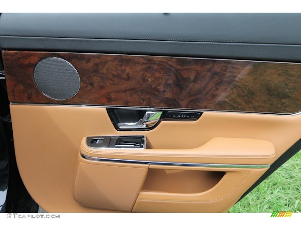 2012 XJ XJL Portfolio - Midnight Black / London Tan/Jet photo #18