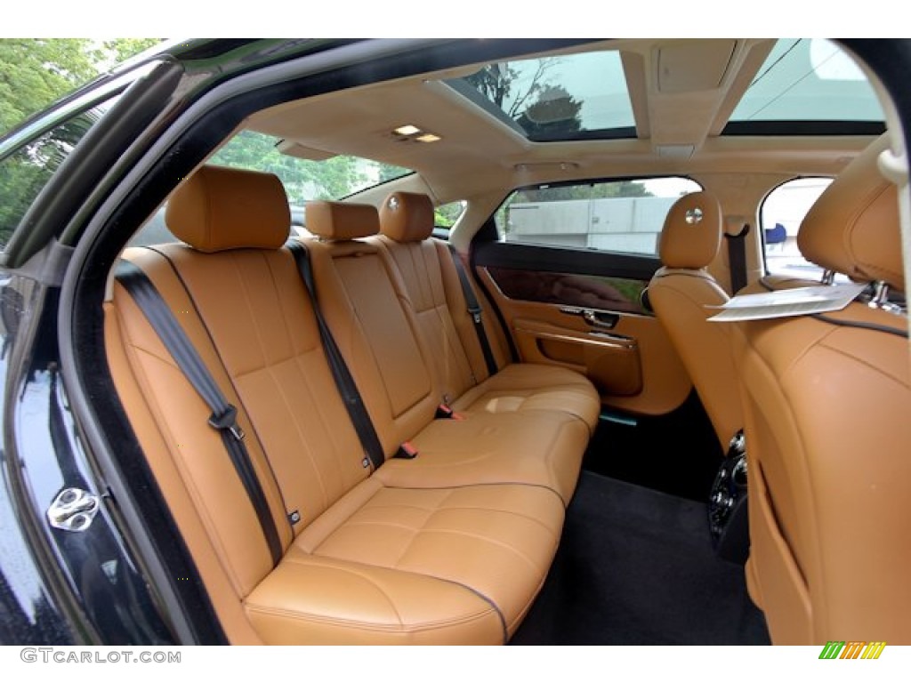2012 XJ XJL Portfolio - Midnight Black / London Tan/Jet photo #19