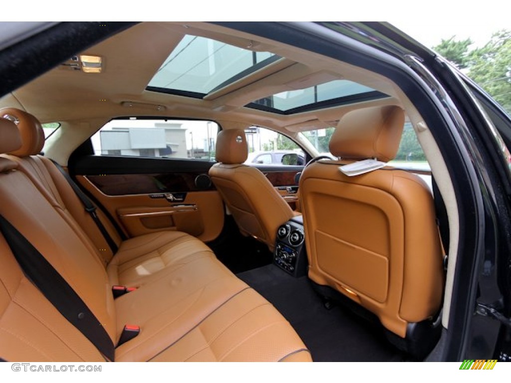 2012 XJ XJL Portfolio - Midnight Black / London Tan/Jet photo #20