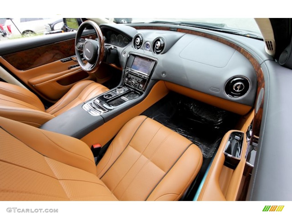2012 XJ XJL Portfolio - Midnight Black / London Tan/Jet photo #22