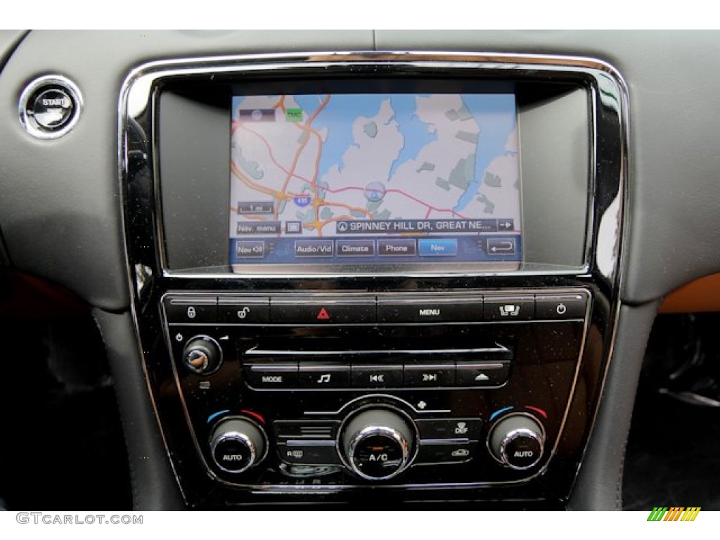 2012 XJ XJL Portfolio - Midnight Black / London Tan/Jet photo #24