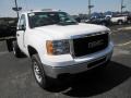 Summit White - Sierra 3500HD Regular Cab 4x4 Chassis Photo No. 2