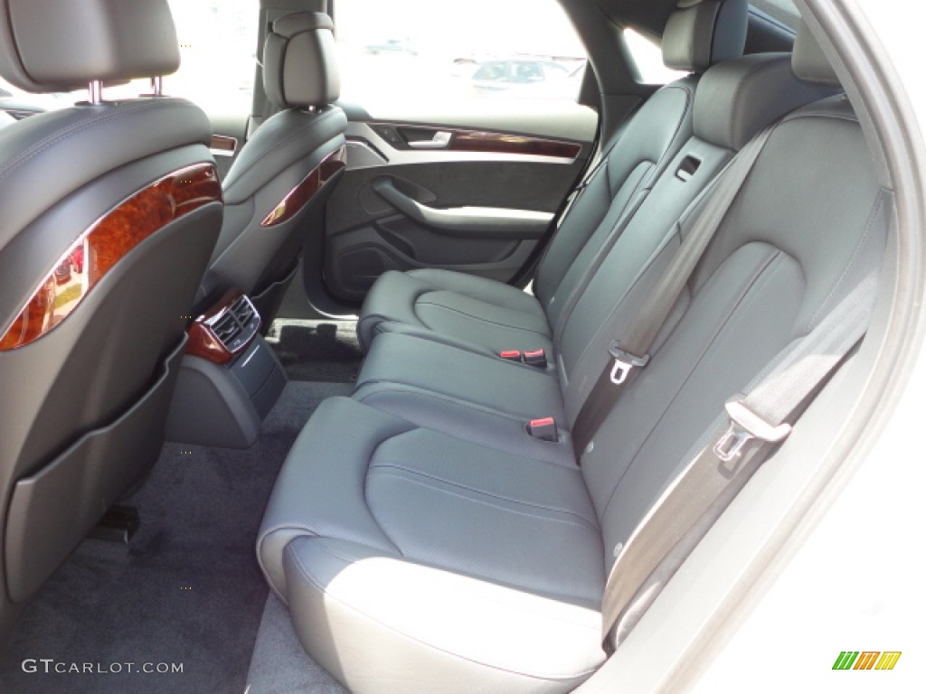 2013 Audi A8 3.0T quattro Rear Seat Photo #69120536