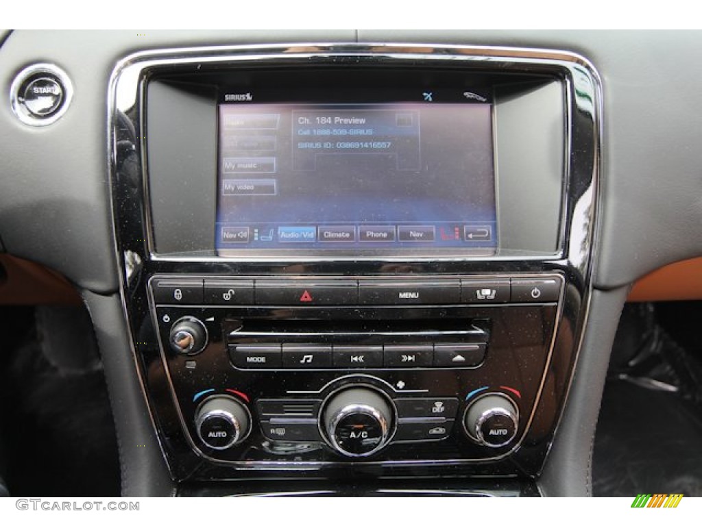 2012 XJ XJL Portfolio - Midnight Black / London Tan/Jet photo #30