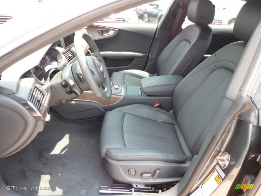 2013 Audi A7 3.0T quattro Prestige Front Seat Photo #69120620