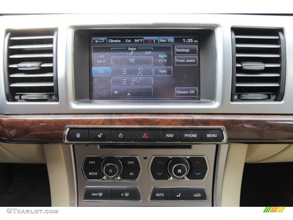 2012 Jaguar XF Standard XF Model Controls Photo #69120797