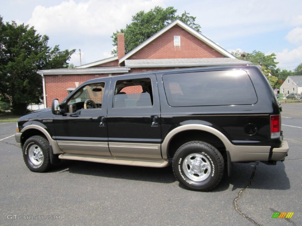 Black 2003 Ford Excursion Eddie Bauer 4x4 Exterior Photo #69120974