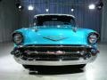 1957 Turquoise Chevrolet Bel Air Convertible  photo #4