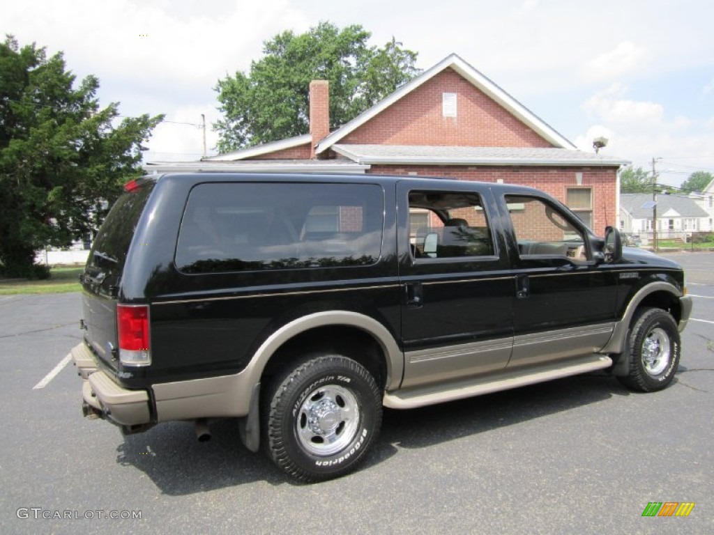 Black 2003 Ford Excursion Eddie Bauer 4x4 Exterior Photo #69121010