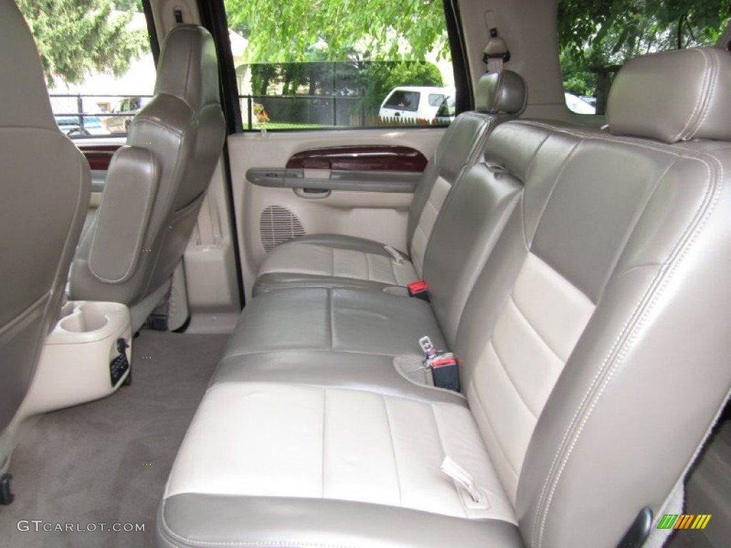 Medium Parchment Interior 2003 Ford Excursion Eddie Bauer 4x4 Photo #69121088
