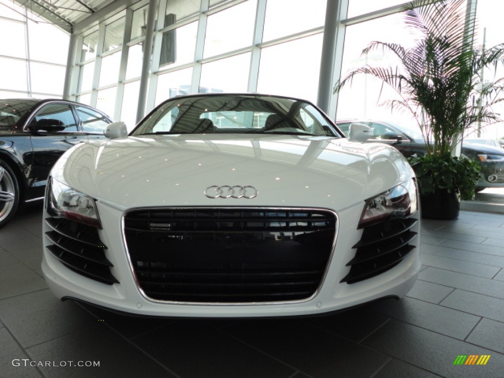 Ibis White 2012 Audi R8 4.2 FSI quattro Exterior Photo #69121157