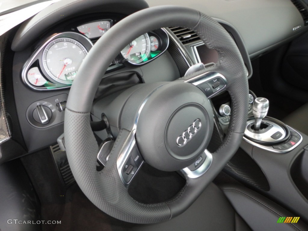 2012 Audi R8 4.2 FSI quattro Steering Wheel Photos