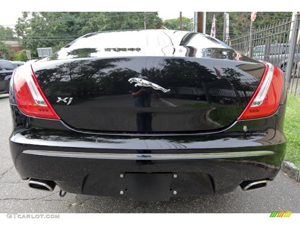 2012 XJ XJ - Midnight Black / Dove/Jet photo #5