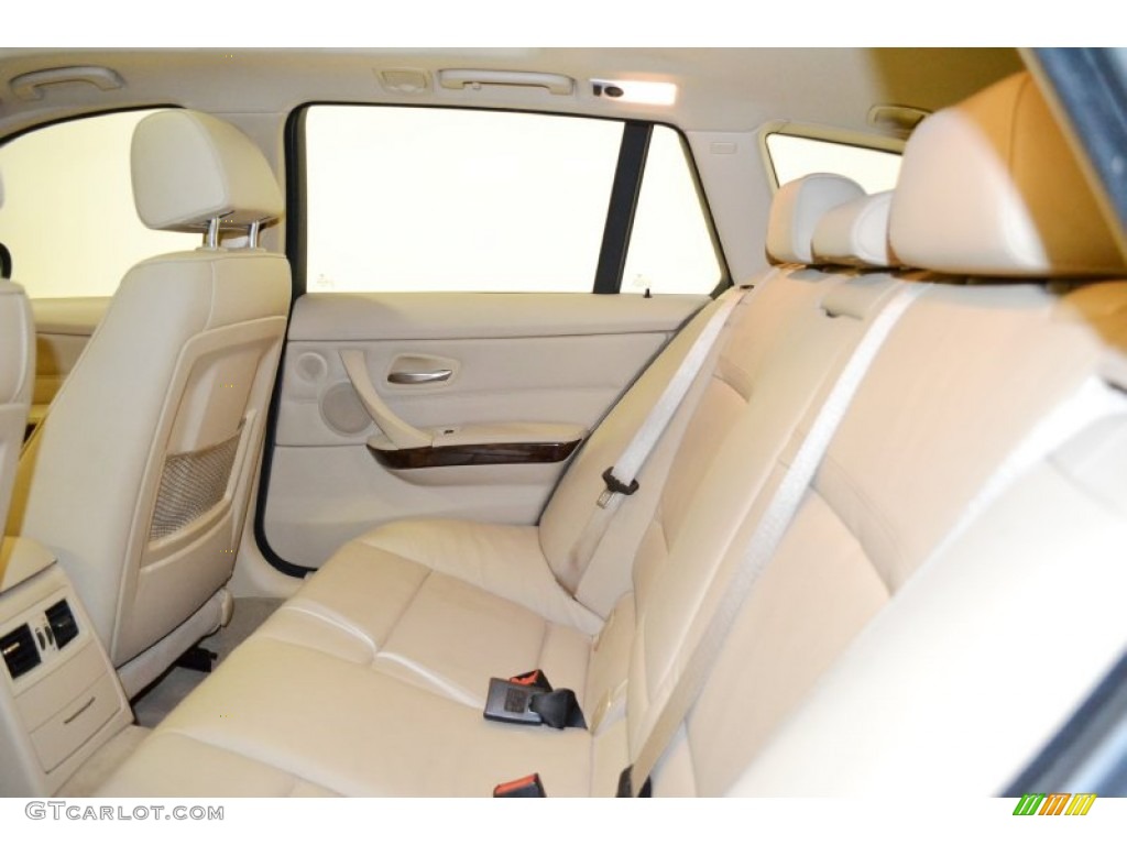2009 3 Series 328xi Sport Wagon - Space Grey Metallic / Beige photo #17