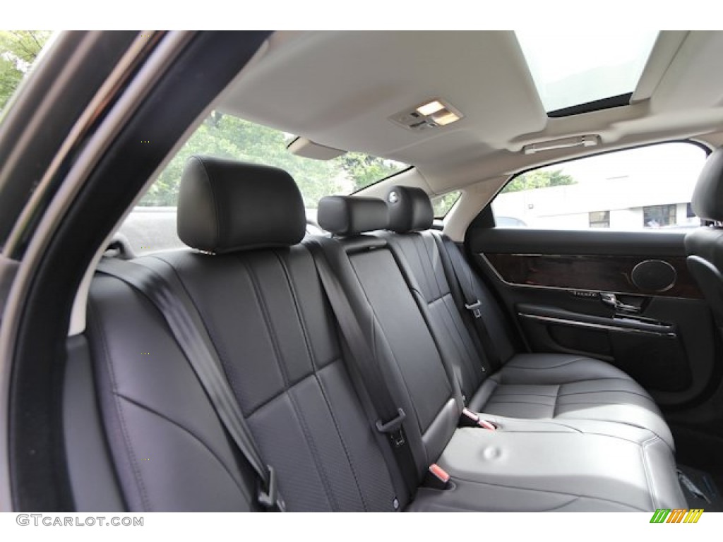 2012 XJ XJ - Midnight Black / Dove/Jet photo #22