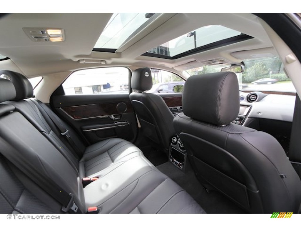 2012 XJ XJ - Midnight Black / Dove/Jet photo #23