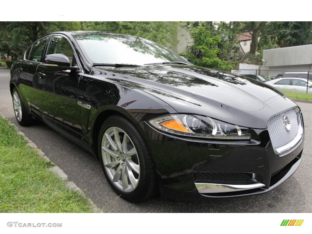 Ebony 2012 Jaguar XF Standard XF Model Exterior Photo #69122303