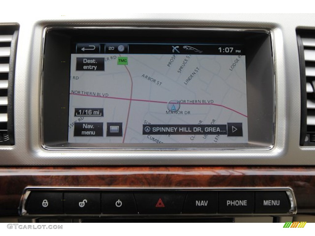 2012 Jaguar XF Standard XF Model Navigation Photo #69122459