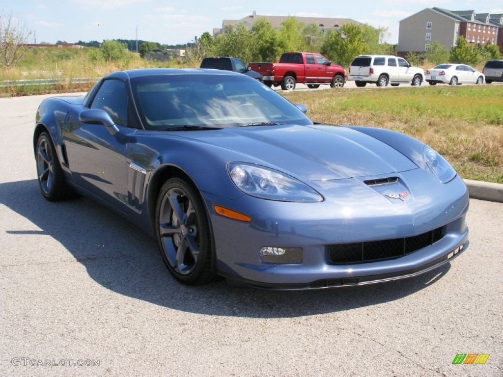 2012 Corvette Grand Sport Coupe - Supersonic Blue Metallic / Ebony photo #7