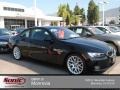 2009 Jet Black BMW 3 Series 328i Coupe  photo #1