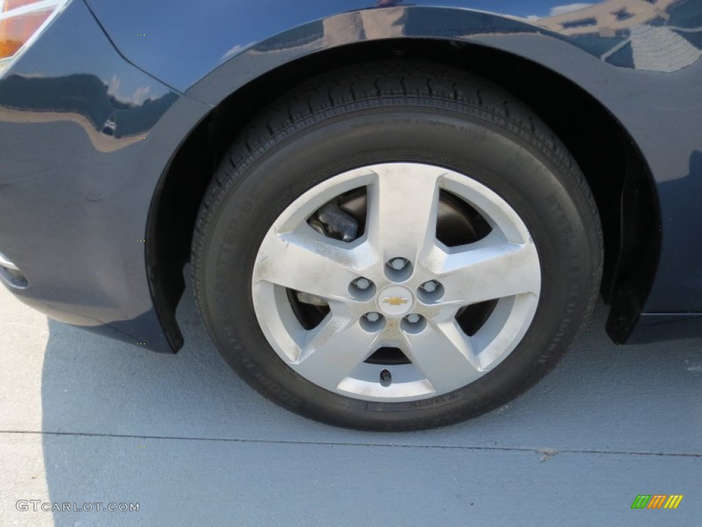 2008 Malibu LS Sedan - Imperial Blue Metallic / Titanium Gray photo #9