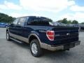 2012 Dark Blue Pearl Metallic Ford F150 Lariat SuperCrew 4x4  photo #6