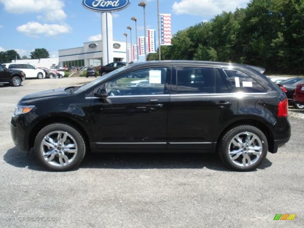 2013 Edge Limited AWD - Tuxedo Black Metallic / Charcoal Black photo #5